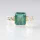 Smaragd-Diamant-Ring - photo 1