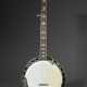 5-String Banjo, Johnson, Korea um 2000, L. 99cm, D Kessel 11", Mensur 66,5cm, Alters- und Gebrauchsspuren, spielbar, im Koffer - photo 1