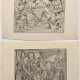 2 Bargheer, Eduard (1901-1979) "Fischer" und "Kneipenmusiker" 1948, Radierungen, u. sign./dat./1x num. (4/50), PM 24,6x31,6/21,6x26,7cm, BM ca. 33x48/31,5x41cm, 1x r. kleine Knickspur, leicht vergilbt… - фото 1