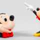 Mickey Mouse-Teekanne und Minnie Mouse-Figur von Walt Disney - photo 1