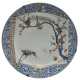 A plate with scroll painting decoration - photo 1