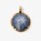 A pendant with a large star sapphire - фото 1