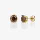 A pair of stud earrings with colour-intensive brilliant-cut diamonds in natural Fancy Deep Orangy Brown - photo 1