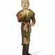 A SANCAI-GLAZED POTTERY FIGURE OF A GROOM - photo 1