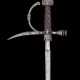 Kombinationswaffe Rapier mit Streithammer, Norditalien um 1590. - photo 1