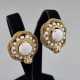 Ein Paar Vintage-Ohrclips - HATTIE CARNEGIE / USA,… - photo 1