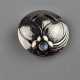 Florale Silberbrosche im Jugendstil GEORG JENSEN -… - photo 1