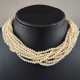 Vintage-Perlencollier - 10-reihige ineinander vers… - photo 1