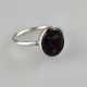Intaglio-Ring - Silberfassung, schmale Ringschiene… - фото 1