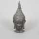 Kleiner Buddhakopf - Thailand, Bronze, dunkelbraun… - photo 1