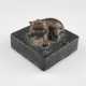 Metallenes Siegel - China, Metallguss bronziert, q… - photo 1