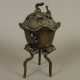 Räuchergefäß - Japan, Meiji-Zeit, Bronze, Deckelge… - photo 1