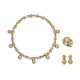 BULGARI GOLD AND DIAMOND SUITE OF JEWELLERY - photo 1