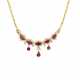 RUBY-DIAMOND-NECKLACE - photo 1