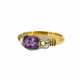 PEARL-AMETHYST-DIAMOND-BANGLE - photo 1