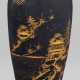 Satsuma-Vase mit feiner Goldmalerei - фото 1