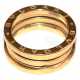 Bulgari-Ring, 3-Band-Ring, 750er GG, punziert, Gew. 10,85 g, B. 0,9 cm, Gr. 57 - фото 1