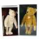 2 Teddybären Steiff, Replika, 1 x Petsy 1927, 1989… - фото 1