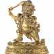 Acala Tibet, 19./20. Jh., Bronze, vergoldet, mit T… - фото 1