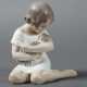 Bonfils, Ada 1883-1943, Porzellanfigur ''Mädchen m… - Foto 1