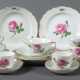 21-tlg. Konvolut ''Rote Rose'' Meissen, überw. nac… - photo 1