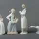 3 Kinderfiguren & eine Gans 3x Lladro und 1x Nao/L… - photo 1