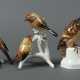 6 Vogelfiguren Hutschenreuther, Ens, Goebel u. a.,… - Foto 1