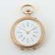 Taschenuhr Gelbgold 585, 1 Deckel Gold, mit Emaill… - Foto 1