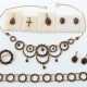 Konvolut Granatschmuck 20. Jh., bestehend aus Armb… - фото 1
