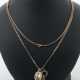 Kette mit Anhänger modern, Kette in Gelbgold 333, … - Foto 1