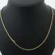 Schlangenarmband und -Kette modern, Gelbgold 585, … - Foto 1