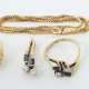 Konvolut Goldschmuck modern, best. aus: Kette Gelb… - photo 1