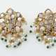 Paar Ohrstecker modern, Gelbgold 750, gesamt 13,4g… - фото 1
