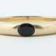 Ring mit Saphir modern, Gelbgold 585, punziert, mi… - фото 1