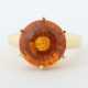Ring mit Stein modern, Gelbgold 750, punziert, Mei… - photo 1