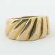 Ring modern, Gelbgold 333, gepunzt, 7,5 g, RG 57. … - Foto 1
