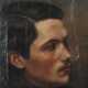 Maler des 19. Jh. ''Herrenportrait'', Profilbildni… - photo 1