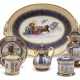 A NAPLES (REAL FABBRICA FERDINANDEA) PORCELAIN BLUE-GROUND SOLITAIRE - Foto 1