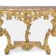 A REGENCE GILTWOOD CONSOLE - photo 1