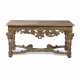 A LOUIS XIV GILTWOOD CONSOLE TABLE - Foto 1