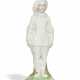 A STRASBOURG FAIENCE FIGURE OF PIERROT - photo 1