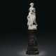 A WHITE MARBLE FIGURE OF ALLEGORY OF SPRING - photo 1