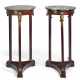 A PAIR OF EMPIRE ORMOLU-MOUNTED MAHOGANY GUERIDONS - photo 1