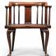 A GEORGE II MAHOGANY BOW-BACK ARMCHAIR - photo 1
