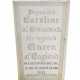 A GEORGE IV PARCEL-GILT SILVER COFFIN PLATE - photo 1