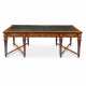 A FRENCH ORMOLU-MOUNTED MAHOGANY AND KINGWOOD-CROSS-BANDED BUREAU-PLAT - фото 1