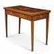 A RUSSIAN ORMOLU-MOUNTED ROSEWOOD, TULIPWOOD, BOIS CITRONNIER, BOIS SATINE AND STAINED-FRUITWOOD MARQUETRY GAMES TABLE - photo 1