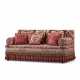A SILK DAMASK-UPHOLSTERED SOFA - photo 1