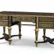 A FRENCH ORMOLU-MOUNTED EBONY, BRASS-INLAID AND BOULLE MARQUETRY BUREAU MAZARIN - photo 1