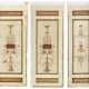 A SET OF LOUIS-PHILIPPE POLYCHROME-DECORATED BOISERIE PANELS - фото 1